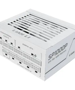 Alternative view of Захранващ блок Lian Li SP1000 White 1000W 80+ Platinum PCIe 5.1, ATX 3.1