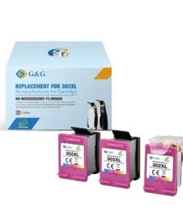 КОМПЛЕКТ ГЛАВА + 3 МАСТИЛНИЦИ ЗА HP DeskJet 2130 All-in-One/OfficeJet 3830/4650 All-in-One Printers - Color - HIGH CAPAC