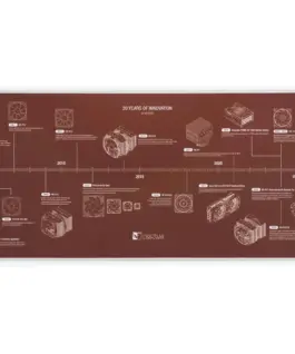 Noctua пад за мишка Mousepad - NP-DM3 Anniversary Deskmat