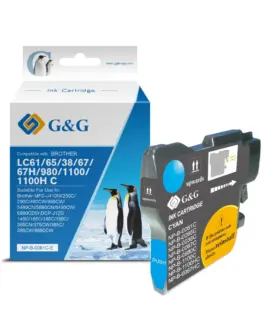 УНИВЕРСАЛНА ГЛАВА ЗА BROTHER MFC 250C/290C/DCP 145C/165C/MFC 6490CW/DCP 6690CW - HIGH CAPACITY - LC980C (LC-980C) / LC11