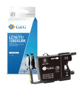 ГЛАВА ЗА BROTHER MFC J6510/J6710/J6910 - Black - LC1280BK (LC-1280BK) - PN NP-B-0079BK - G&G