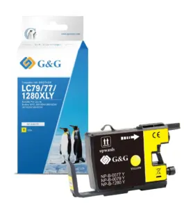 ГЛАВА ЗА BROTHER MFC J6510/J6710/J6910 - Yellow - LC1280Y (LC-1280Y) - PN NP-B-0079Y - G&G