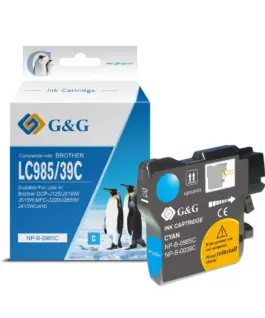 УНИВЕРСАЛНА ГЛАВА ЗА BROTHER MFC J220/J265/J410/J415/J615/DCP J315/J515 - Cyan - LC985C (LC-985C) / LC60C (LC-60C) - PN