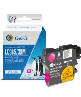 УНИВЕРСАЛНА ГЛАВА ЗА BROTHER MFC J220/J265/J410/J415/J615/DCP J315/J515 - Magenta - LC985M (LC-985M) / LC60M (LC-60M) -