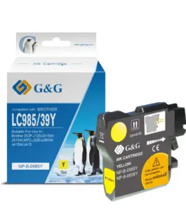 УНИВЕРСАЛНА ГЛАВА ЗА BROTHER MFC J220/J265/J410/J415/J615/DCP J315/J515 - Yellow - LC985Y (LC-985Y) / LC60Y (LC-60Y) - P