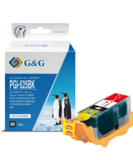 ГЛАВА ЗА CANON PIXMA iP 4850/MG 5150/5250/6150/8150 - Black - ink tank - WITH CHIP / С ЧИП - /525/ - PGI-525PGBK (PGI525