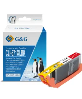 ГЛАВА ЗА CANON PIXMA MG 5750/5751/5752/5753/6850/6851/6852/6853/7750/7751/7752/7753 - HIGH CAPACITY - Black - BS0331C -