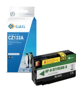 ГЛАВА ЗА HEWLETT PACKARD Designjet T120/T520 e-Printer series - HIGH CAPACITY - Black - /711XLBK/ - CZ133A - PN NP-H-711