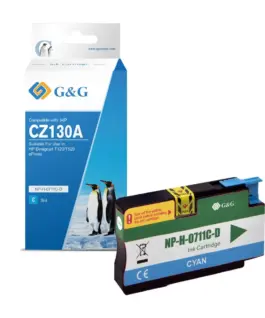 ГЛАВА ЗА HEWLETT PACKARD Designjet T120/T520 e-Printer series - Cyan - /711C/ - CZ130A - PN NP-H-711C -