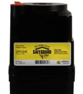 Alternative view of ФИЛТЪР HEPA ЗА ПРАХОСМУКАЧКА ATRIX OMEGA SUPREME VAC - MEDIUM - 0,3 MICRONS - OUTLET - PN OF612HE