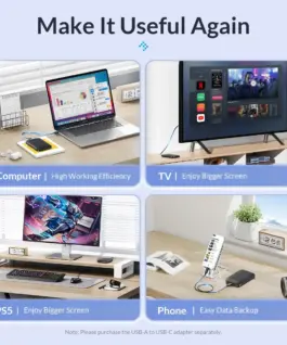 Orico кутия за диск Storage – Case – 2.5 inch USB-C –