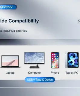 Orico четец за карти Card Reader USB Type C/A Black –