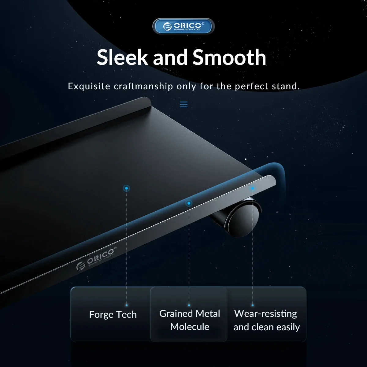 Orico поставка за компютър PC Stand - Computer Bracket - Water Resistant, Black - CPB6-BK - Image 58