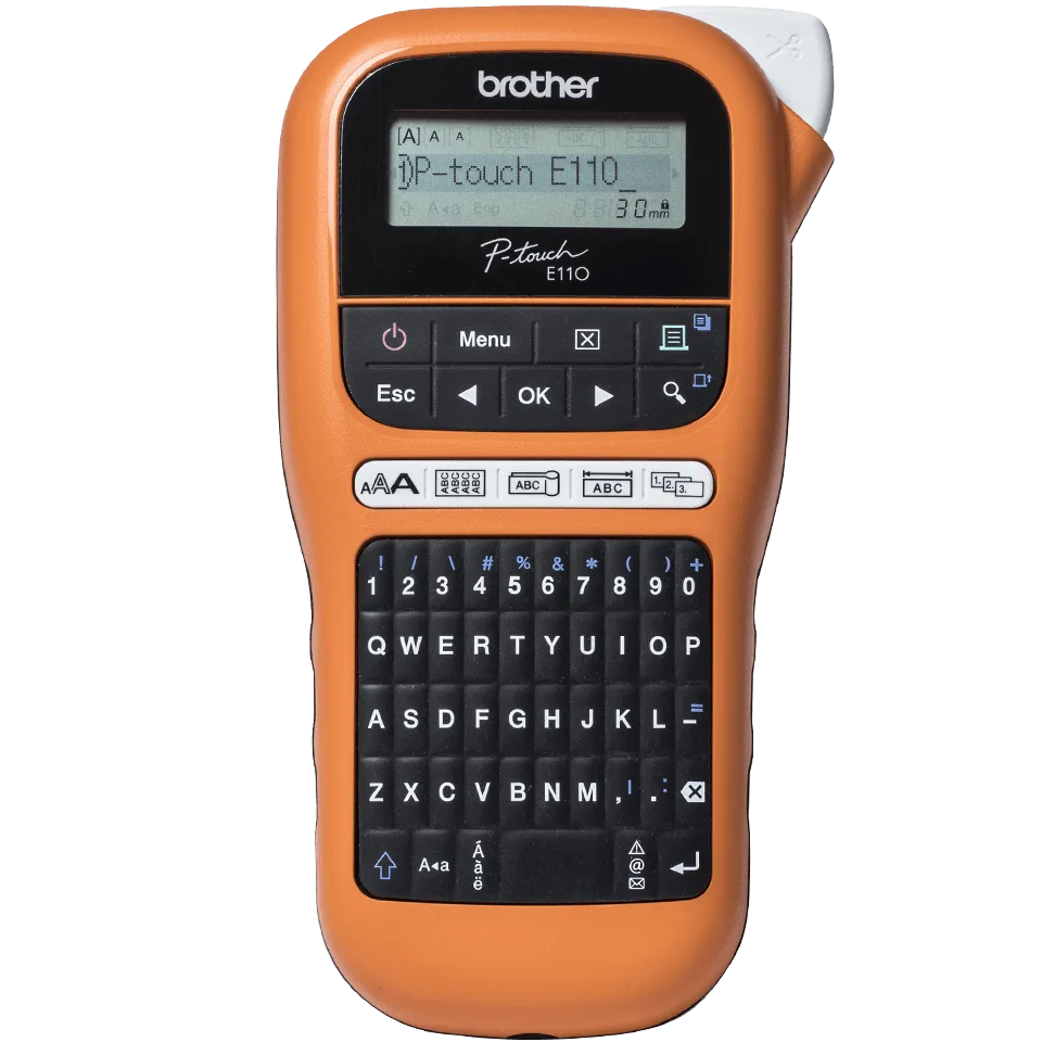 ЕТИКЕТЕН ПРИНТЕР BROTHER P-touch PTE110VP (PT-E110VP) - С КИРИЛИЦА - PN PTE110VPR1