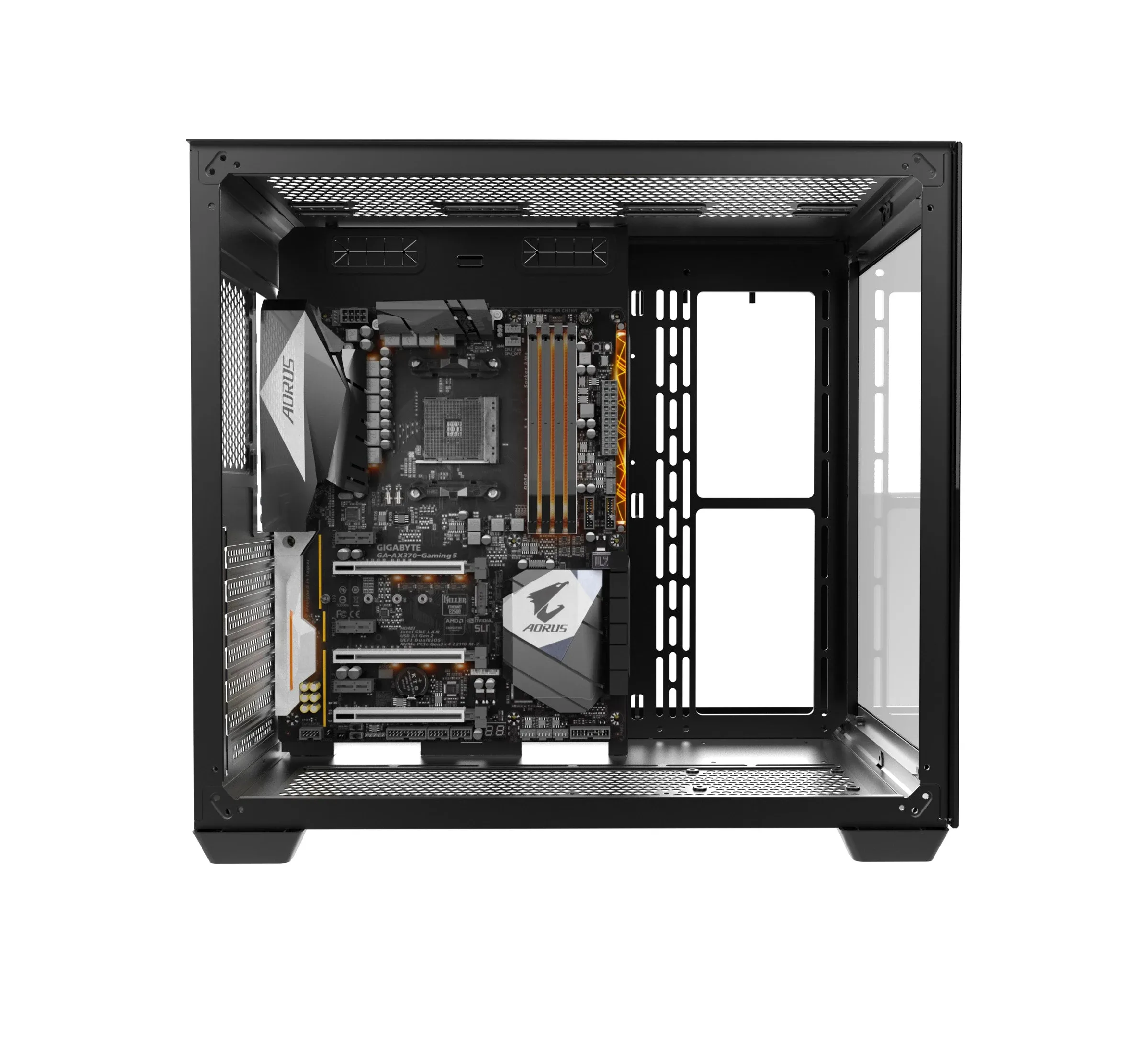 Raijintek кутия Case ATX - PAEAN C7 BLACK - Image 54