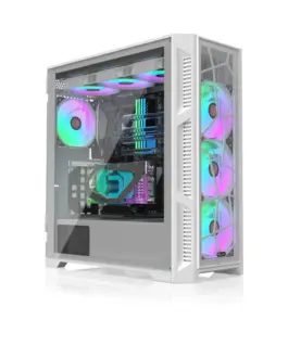 Raijintek кутия Case EATX - PONOS ULTRA WHITE TG4