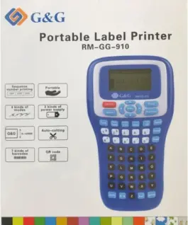ЕТИКЕТЕН ПРИНТЕР – PORTABLE LABEL PRINTER G&G – PN RM-GG-910