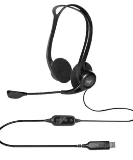 СЛУШАЛКИ LOGITECH PC960 – USB – Black – PN 981-000100