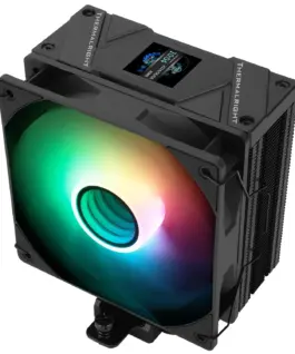 Thermalright охладител CPU Cooler Assassin Spirit 120 Vision A-RGB Black - LCD Display Infinity