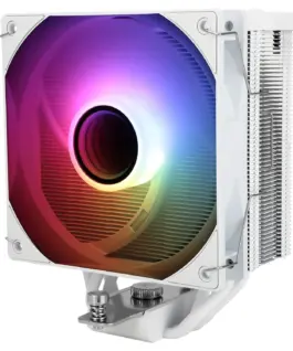 Alternative view of Thermalright охладител CPU Cooler Assassin Spirit 120 Vision A-RGB White - LCD Display, Infinity Mirror