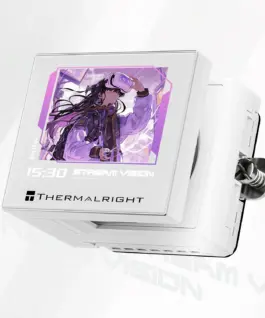 Thermalright водно охлаждане Water Cooling Stream Vision 360 White – 3.5 inch Full Color LCD