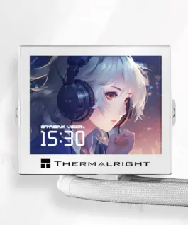 Thermalright водно охлаждане Water Cooling Stream Vision 360 White – 3.5 inch Full Color LCD