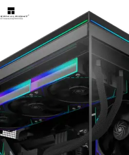 Thermalright кутия Case mATX – TL-M10 Black – 4 x 120 mm ARGB included