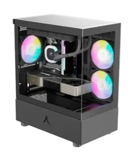 Кутия за компютър Spire U20M Mini / Micro-ATX tower черна