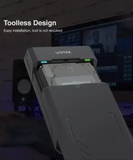 Unitek кутия за диск Storage – Case DiskGuard Raiden – 2.5/3.5 inch USB3.0 UASP –