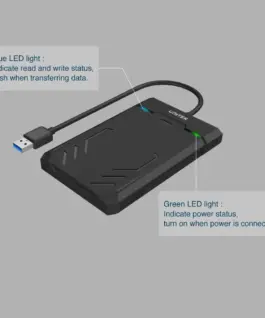 Unitek кутия за диск Storage Case – DiskGuard Raiden 2.5 inch USB3.0 –