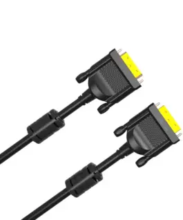 VCom кабел DVI 24+1 Dual Link M / M +2 Ferrites – CG442GD-1.8m