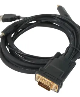 VCom кабел VGA M / HDMI M – CG493A-1.8m