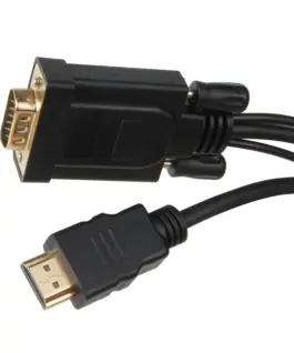 VCom кабел HDMI M / VGA M – CG598A-1.8m