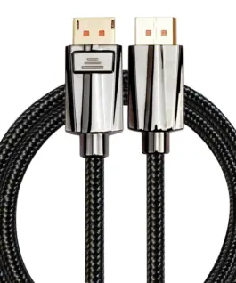 Alternative view of VCom кабел Display Port 2.1 DP M / M - 16K, Black - CG655-2.0m