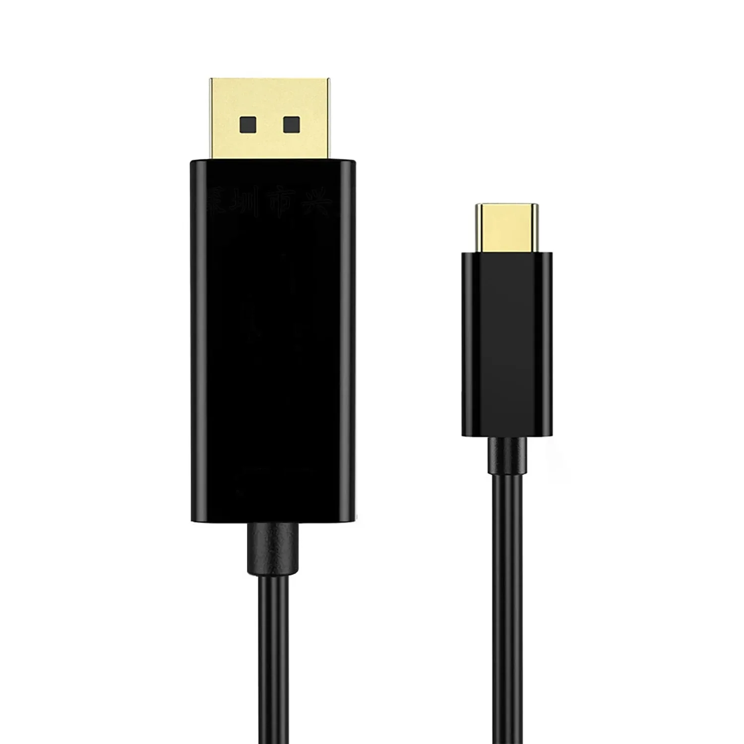 VCom кабел Cable Type-C to DisplayPort - Black - CU422C-1.8m - Image 3