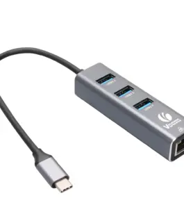 VCom докинг станция Docking USB Type-C to USB3.0 x 3 + LAN - DH311B
