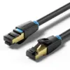 Vention Кабел LAN SFTP Cat.8 Patch Cable - 5.0M Black 40Gbps - IKABJ