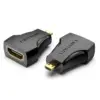 Vention Адаптер Adapter Micro HDMI M / HDMI F Black - AITB0