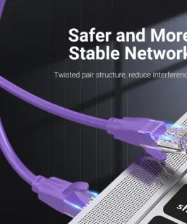 Vention Кабел LAN UTP Cat.6 Patch Cable – 2M Purple – IBEVH