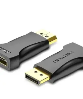 Vention адаптер Adapter DisplayPort M / HDMI F - 4K Black - HBPB0