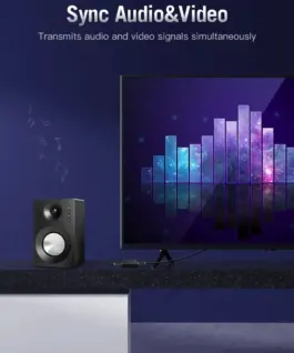 Vention Кабел HDMI v2.0 M / M 4K/60Hz Gold – 12M Black – AACBM