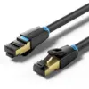 Vention Кабел LAN SFTP Cat.8 Patch Cable - 3.0M Black 40Gbps - IKABI