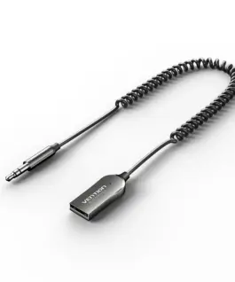 Vention блутут за кола за разговори и музика Car Bluetooth 5.4 audio receiver USB 3.5mm jack -