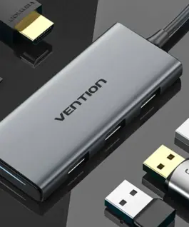 Vention докинг станция Docking Station Type-C – TOOHB – HDMI x 1