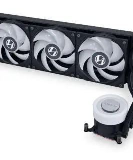 Alternative view of Охладител за процесор Lian Li GALAHAD II Lite RGB 360 - Black