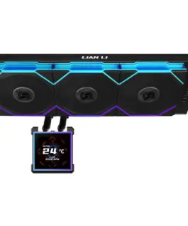 Alternative view of Охладител за процесор Lian Li HydroShift II LCD-S 360TL RGB - Черен