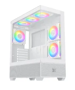 Xigmatek кутия Case EATX - Alphard Arctic - 6 ARGB fans