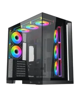 Xigmatek кутия Case ATX - Aqua 7 - 8 ARGB Fans USB-C