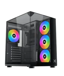 Xigmatek кутия Case ATX - Aqua Compact - 4 ARGB Fans