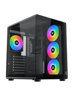 Xigmatek кутия Case ATX - Aqua Compact Air - 4 ARGB Fans